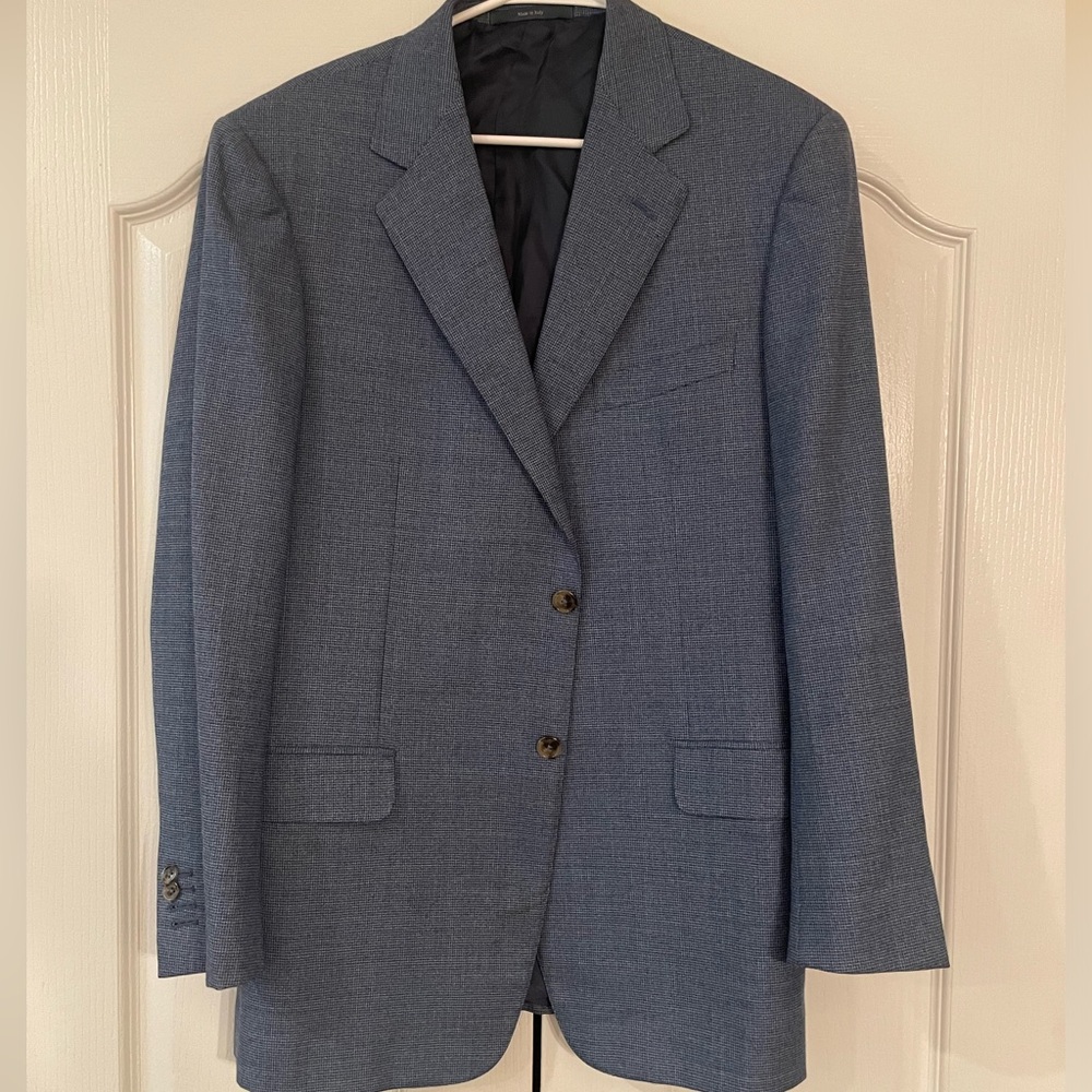 Ermenegildo Zegna Twill Wool Blazer  Size 42R.